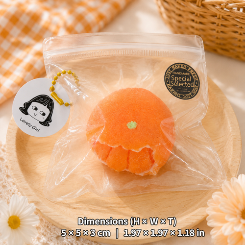 Handmade Fruit Squishy – Soft, Bouncy Stress-Relief Decoration