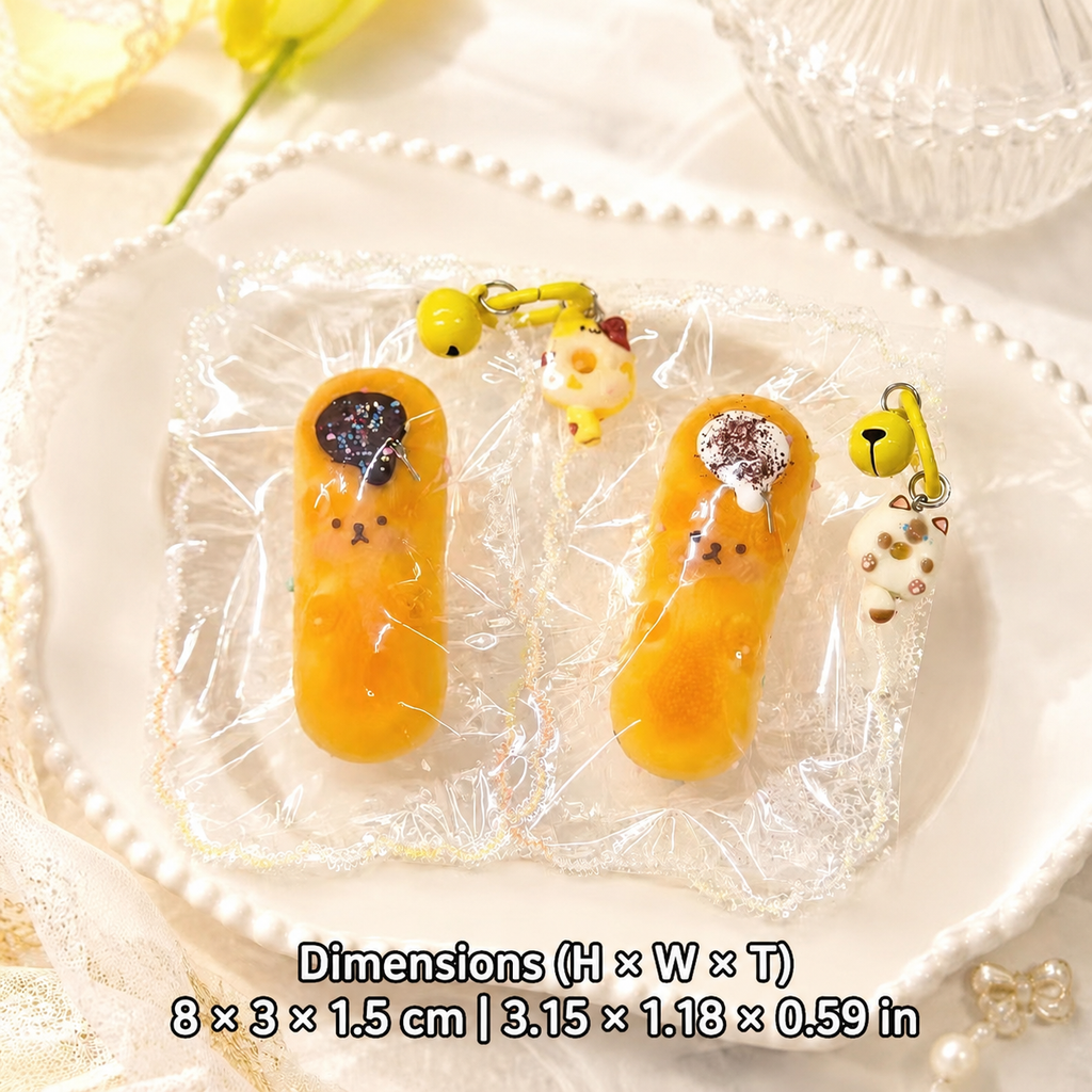 Handmade Food-Shaped Squishy – Soft, Bouncy Stress-Relief Decoration Product Description